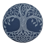Schieferplatte Ø30cm "Lebensbaum"