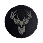 Schiefer Untersetzer Ø 10cm "Hirsch 2"