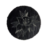 Schiefer Untersetzer Ø 10cm "Blume 2"