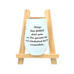 Windlicht / Trinkglas mit Spruch 465 ml